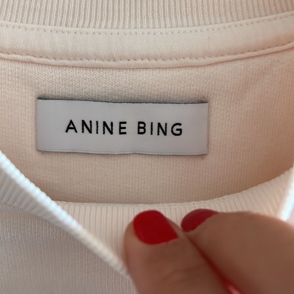 Anine Bing Jaci Sweatshirt Bing LA - Picture 7 of 11